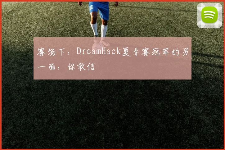 赛场下，DreamHack夏季赛冠军的另一面，你敢信