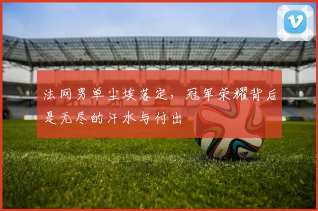 法网男单尘埃落定，冠军荣耀背后是无尽的汗水与付出